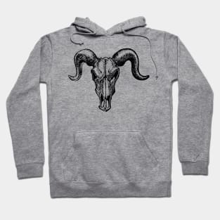 Goat skull Hoodie